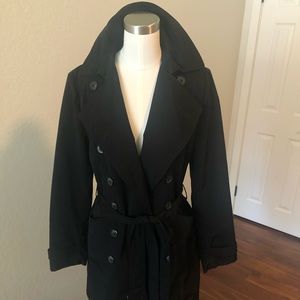 Classic Black Trenchcoat